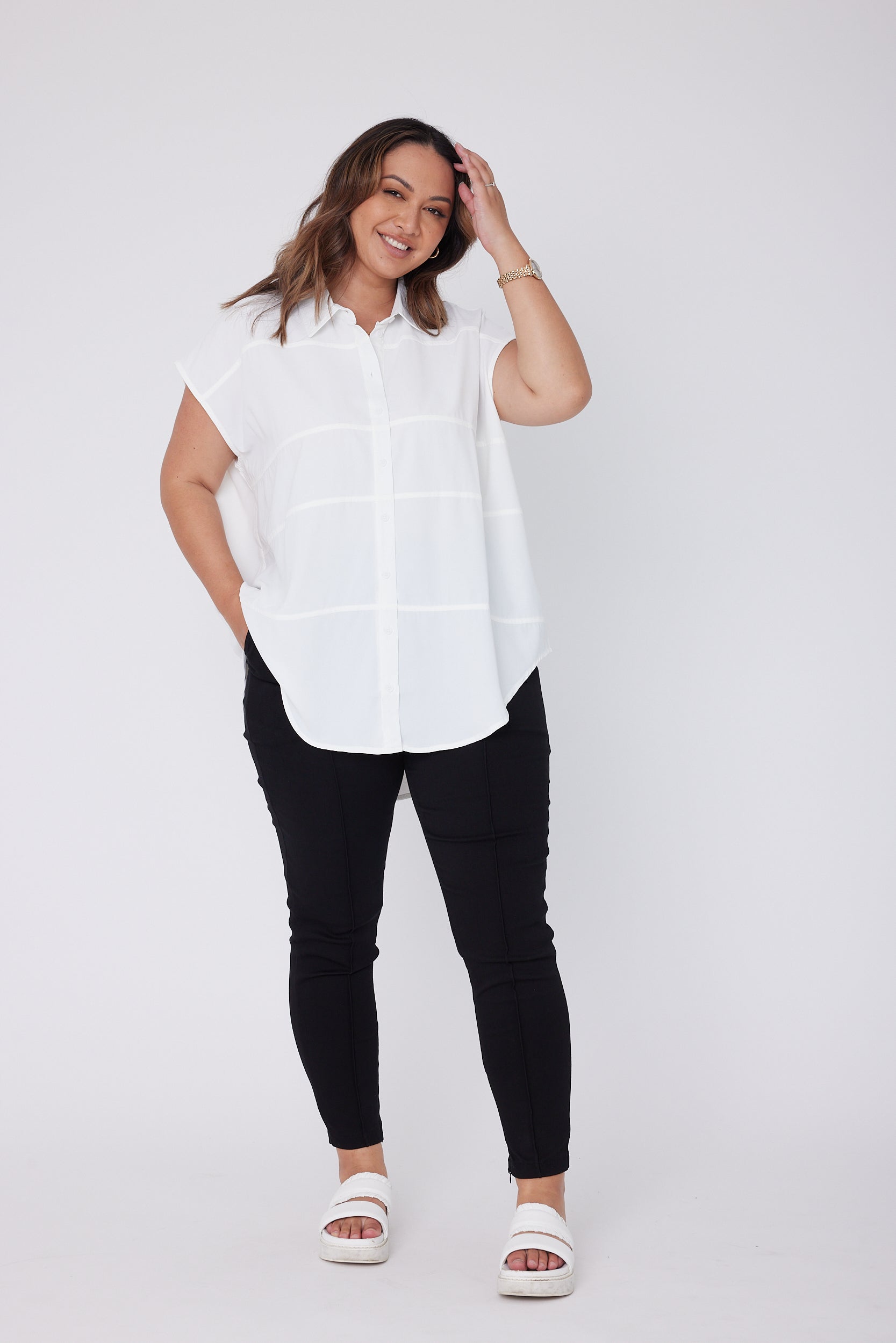PANDA Blouse White