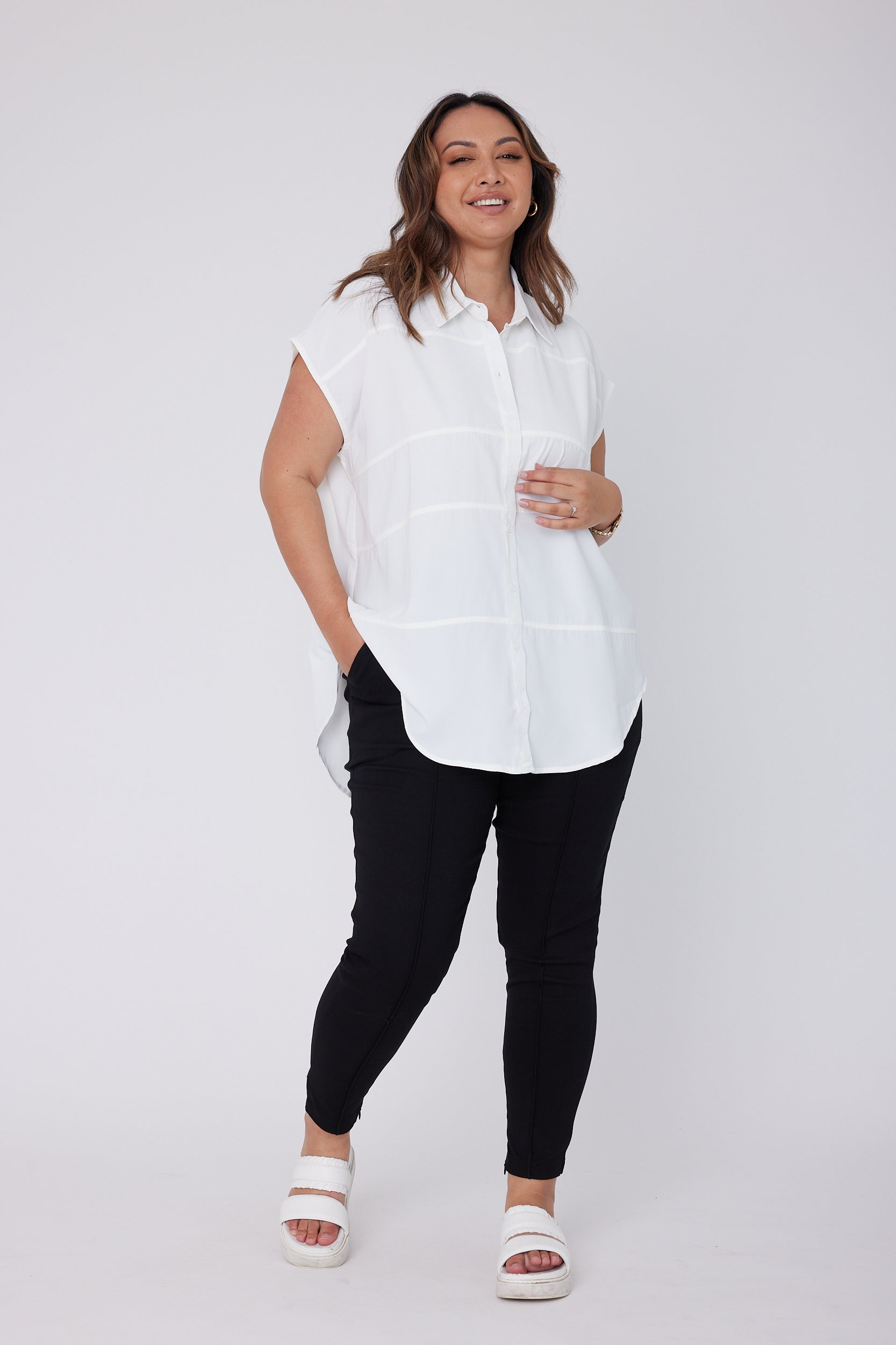PANDA Blouse White