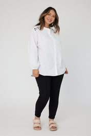 KNIGHT Blouse White