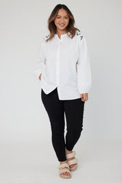 KNIGHT Blouse White