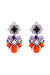 OPHELIA Earrings by MAYA - Orange