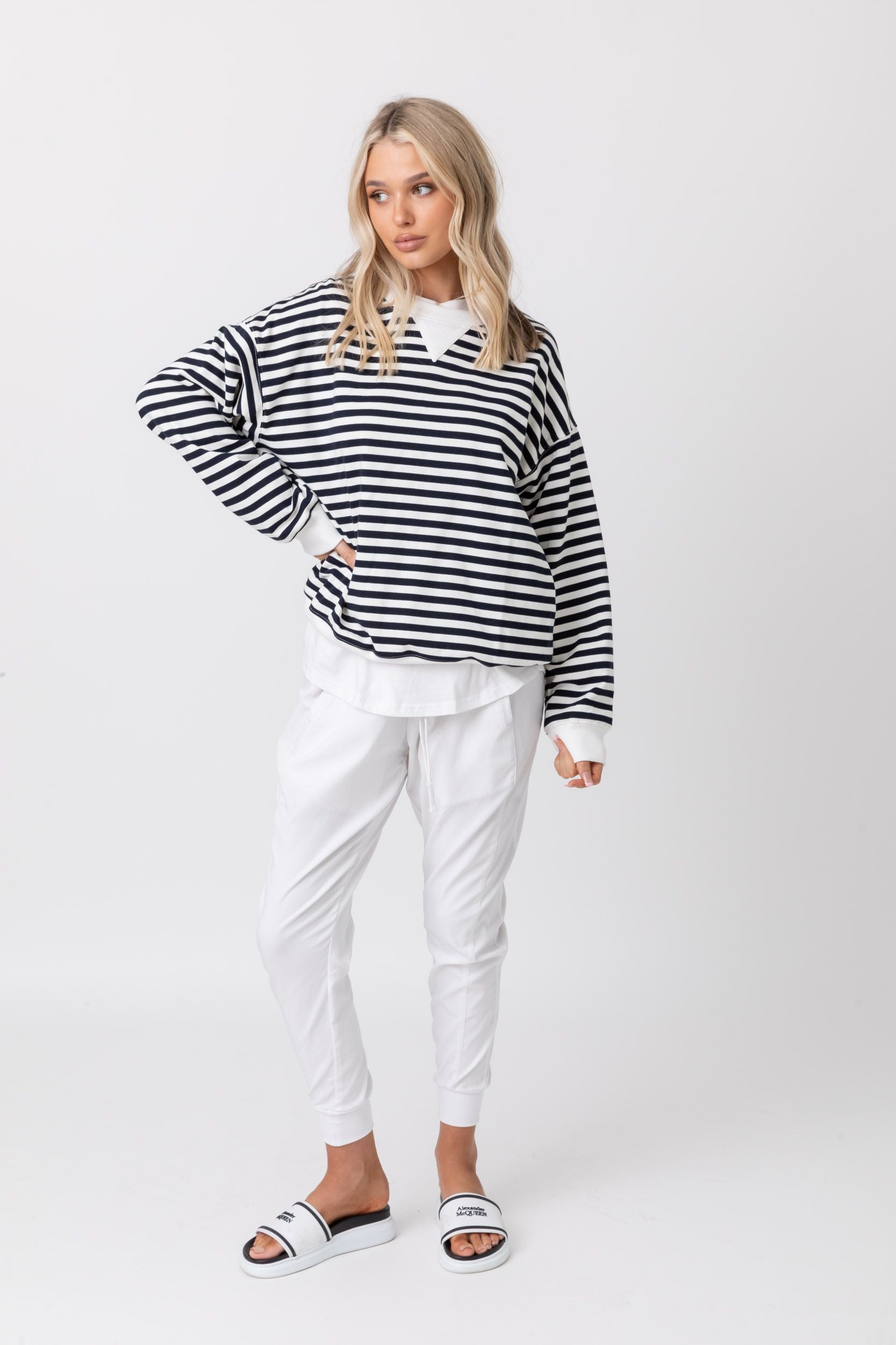 MACCAN Navy Stripe